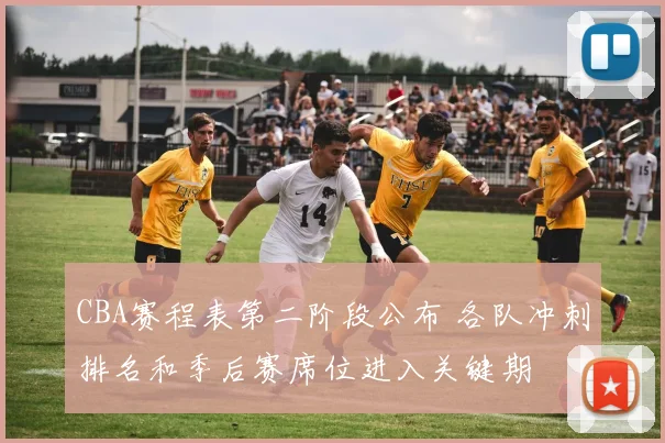 CBA赛程表第二阶段公布 各队冲刺排名和季后赛席位进入关键期