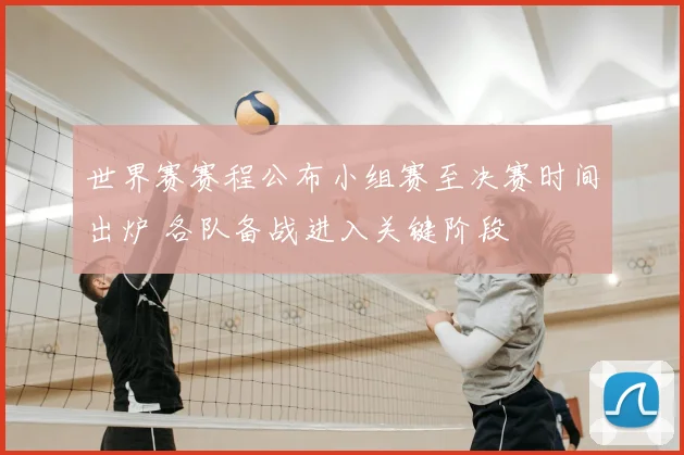 世界赛赛程公布小组赛至决赛时间出炉 各队备战进入关键阶段
